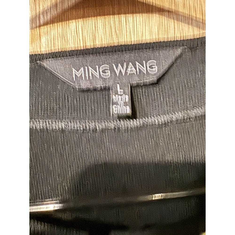 Ming Wang Black Jacket Cardigan size Large Career Professional - Picture 5 of 5